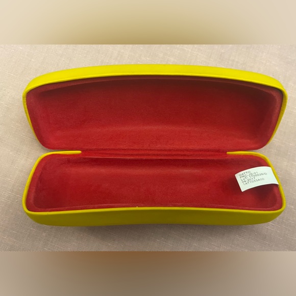 Ray-Ban sunglasses/ glasses hard case | yellow mustard color - Picture 6 of 12
